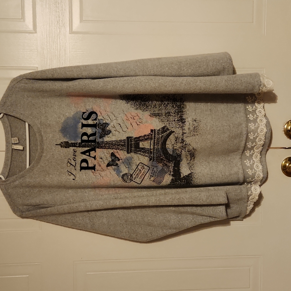 Plus Size Cato Light Weight Sweat Shirt